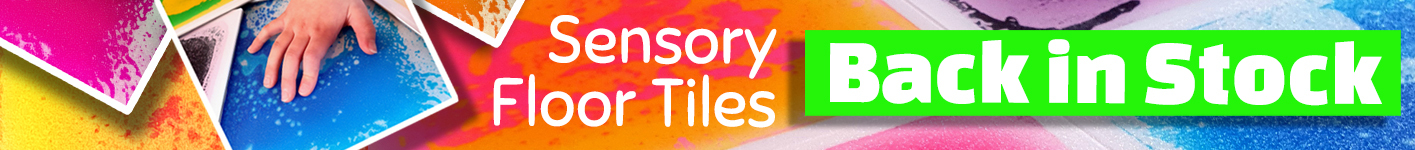 Sensory tiles back in stock - banner